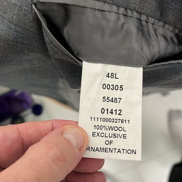 Jos A Bank Sports Jacket Size 48 Long US. EUC, 100% Wool - Picture 10 of 17